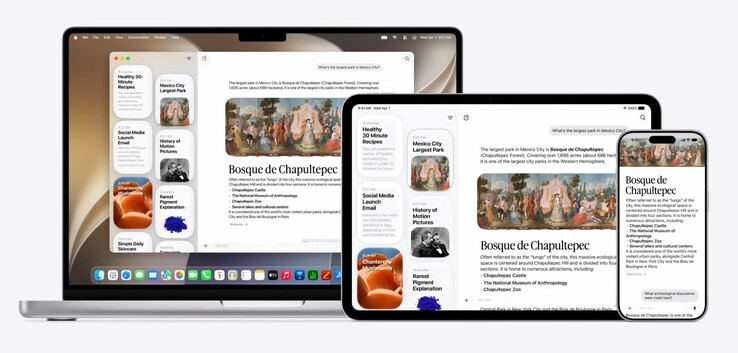 La aplicación Siri está disponible en todas las plataformas.