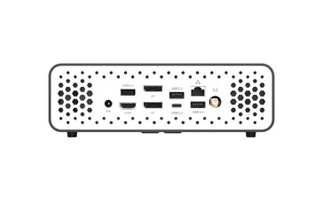 E/S trasera de Zotac ZBOX CI671 nano y ZBOX CI651 nano (imagen vía Zotac)