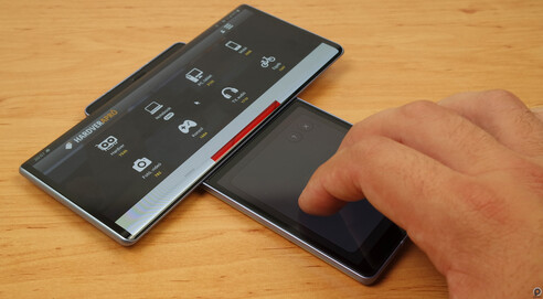 El touchpad del Ala LG antes de la actualización de enero. (Fuente de la imagen: Notebookcheck)
