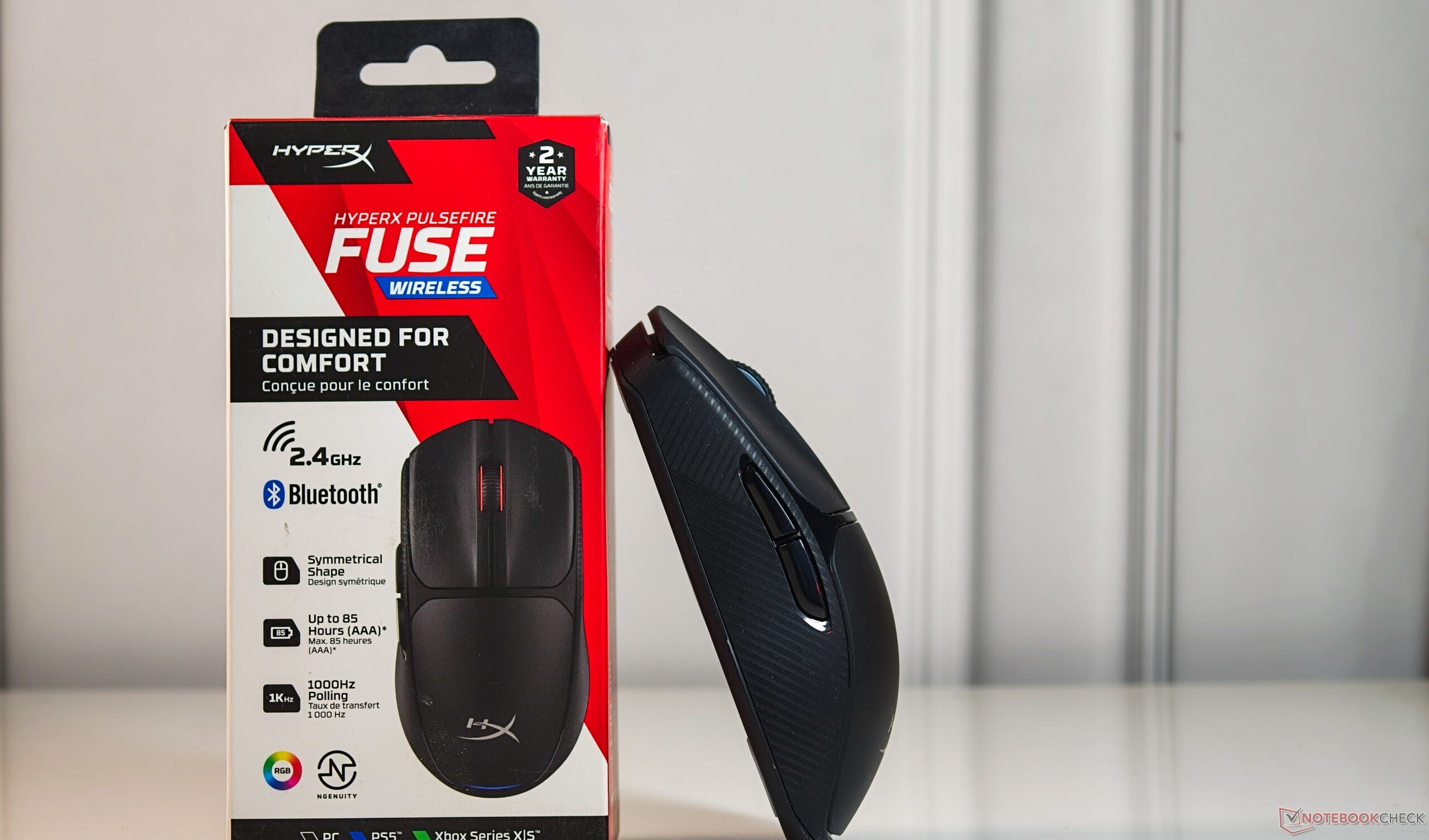 Análisis del ratón inalámbrico para juegos HyperX Pulsefire Fuse