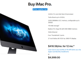 El iMac Pro ya tiene una oferta limitada. (Fuente: Apple)