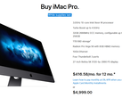El iMac Pro ya tiene una oferta limitada. (Fuente: Apple)