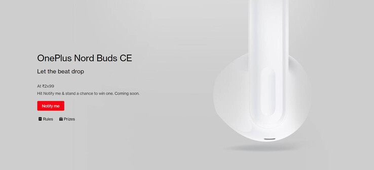 Un nuevo teaser de los Nord Buds CE. (Fuente: OnePlus)