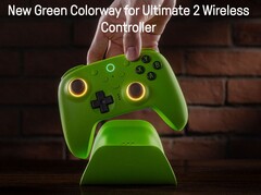 El mando inalámbrico 8BitDo Ultimate 2 ya está disponible en un nuevo color verde. (Fuente de la imagen: 8BitDo)