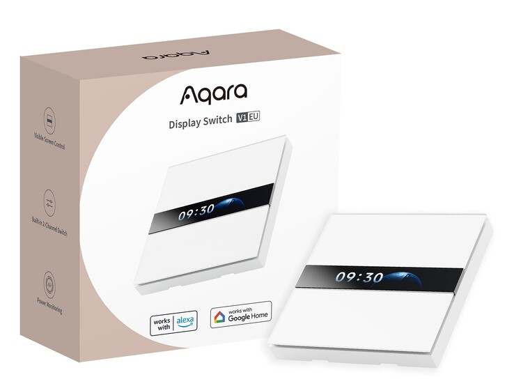 El Aqara Display Switch V1 EU. (Fuente de la imagen: Aqara)