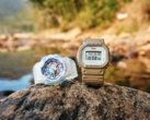 El Casio G-Shock DW-5600LICH25-5PFL (derecha) y el Baby-G BA-110XLICH25-7PFL (izquierda). (Fuente de la imagen: Weibo)
