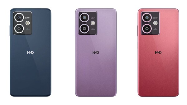 El HMD Crest está disponible en tres colores en la India, pero la versión global vendrá en un nuevo color. (Fuente de la imagen: HMD)