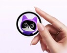Oppo Bubble puede acoplarse a un smartphone como pantalla secundaria magnética.