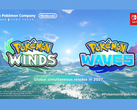 Una captura de pantalla del tráiler de anuncio de Pokémon Vientos y Pokémon Olas