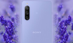 El Sony Xperia 10 IV se lanzó en una gama de colores que incluía el negro, el blanco, el menta y el lavanda. (Fuente de la imagen: Sony - editado)