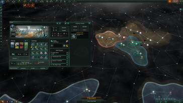 En la imagen: Una captura de pantalla de juego de Stellaris.