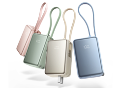 El Xiaomi 3-in-1 Power Bank 5000 33W ha sido lanzado en China. (Fuente de la imagen: Xiaomi)