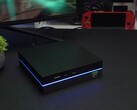 Mini PC para juegos Yohris con puertos frontales y tira de luz LED (Fuente de la imagen: ETA PRIME/YouTube)