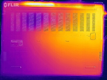 Prueba de resistencia a la temperatura superficial (parte inferior)