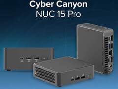 El nuevo mini PC NUC 15 Pro Cyber se puede configurar con varios procesadores (Fuente de la imagen: Simply NUC)