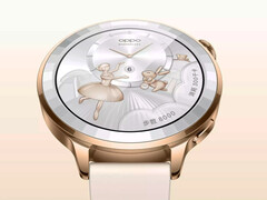 El Oppo Watch X3 Mini en uno de sus tres colores de lanzamiento.