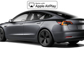 Cadena de código compatible con AirPlay en la aplicación Tesla (imagen: Tesla/editado)