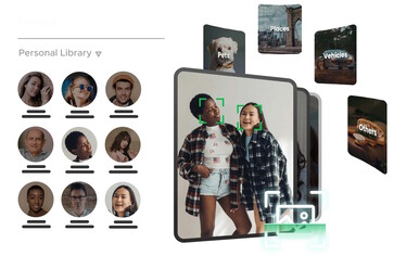 Los rostros pueden identificarse localmente