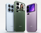 El Xiaomi 17, el Xiaomi 17 Pro Max y el Xiaomi 17 Pro de izquierda a derecha. (Fuente de la imagen: Xiaomi)