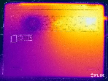 Prueba de tensión de temperaturas superficiales (abajo)