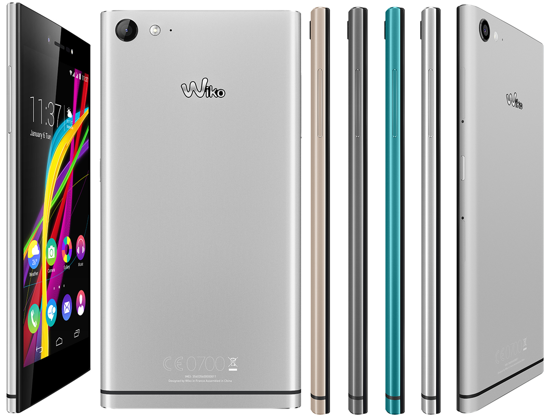 HOUSSE ÉTUI EN CUIR ÉCO POUR WIKO HIGHWAY STAR 4G - NOIR, PORT HORIZONTAL (NEUF)