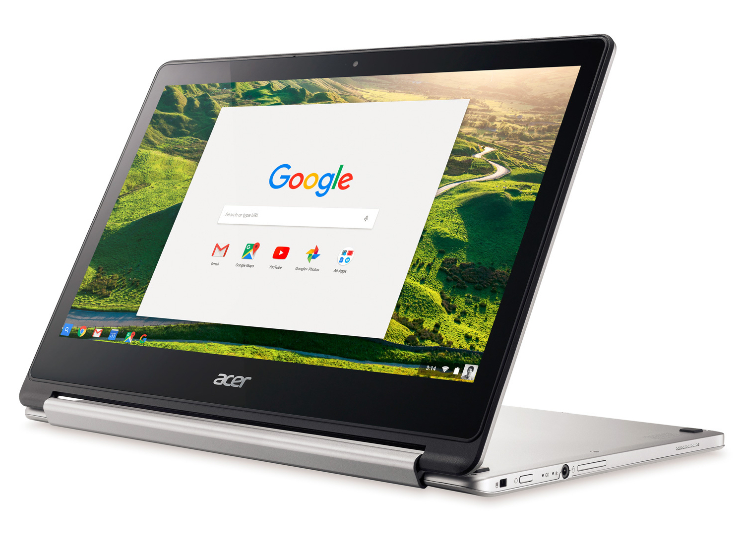 Coque Protectrice Transparente Pour Acer Chromebook R13 CB5-312T - 13,3 Pouces, Compatible 2-en-1