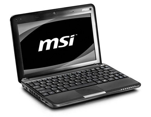 msi u135dx memory card reader