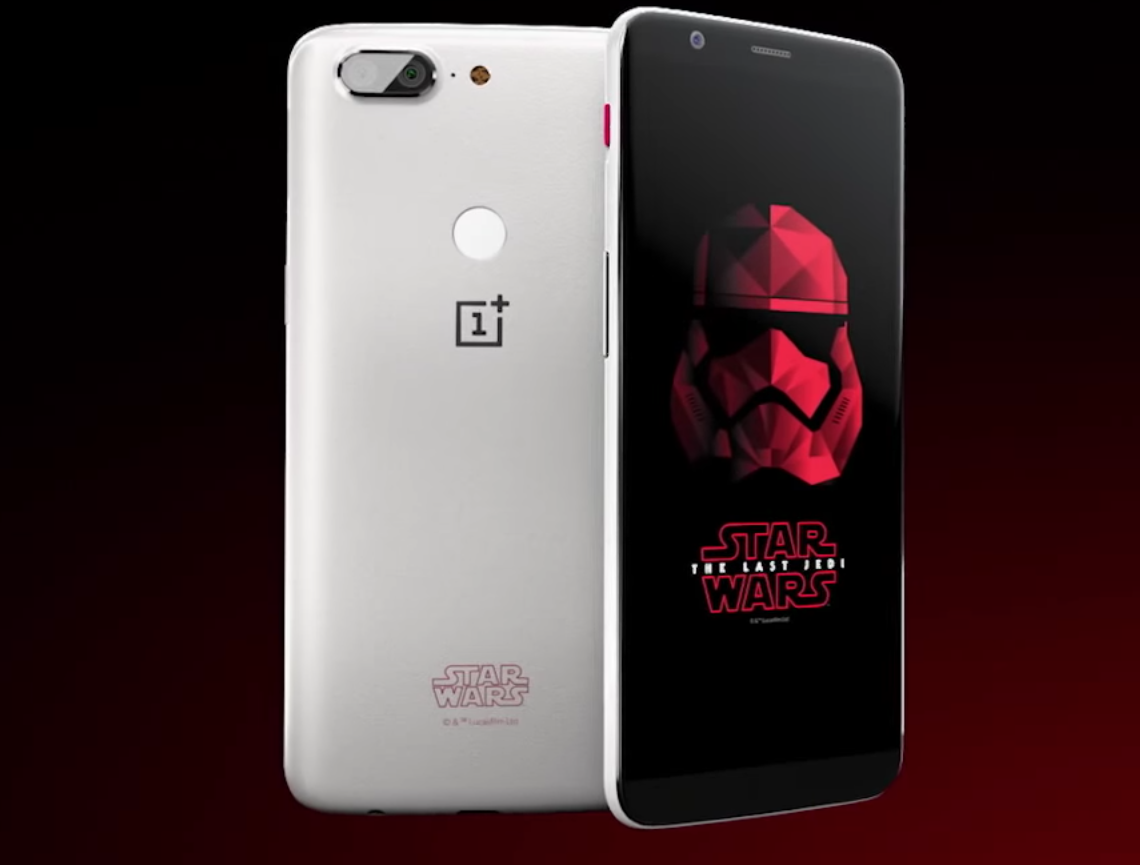 oneplus 5t star wars screen size